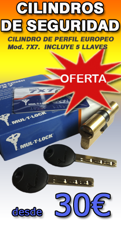 Oferta Cilindros Mul-T-Lock