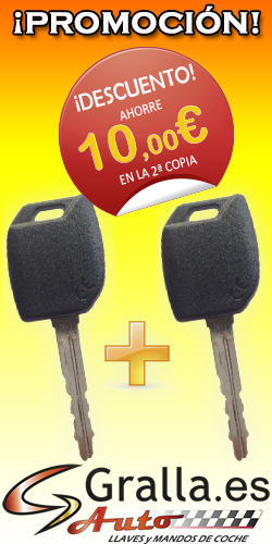 Descuento de 10&euro; al realizar 2 copias de la misma llave codificada