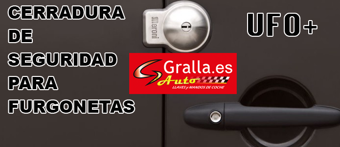 Cerradura de seguridad para furgonetas UFO+