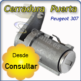 Cerradura para Puerta Peugeot 307