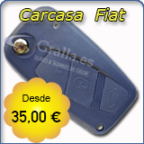Carcasa llave Abatible Fiat