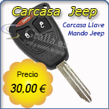 Carcasa llave Jeep