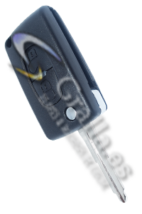 Carcasa para Mando Abatible Peugeot 4007 y Citroen C-Crosser