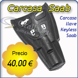 Carcasa Mando Keyless Saab