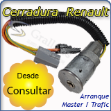 Cerradura Arranque Renault Master y Trafic