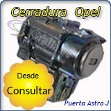 Cerradura de Puerta Opel Astra J