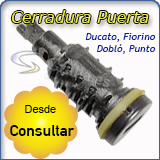 Bombin de Puerta Fiat Ducato, Dobl&oacute;, Fiorino, Grande Punto