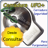 Cerradura de Seguridad para Furgonetas Ufo+