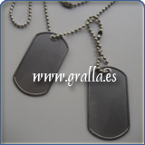 Placas Militares - Dog Tags