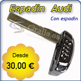 Espadin llave Audi