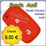Funda de 2 botones para mandos Audi