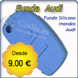 Funda de 3 botones para mandos Audi