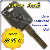Llave Codificada Audi
