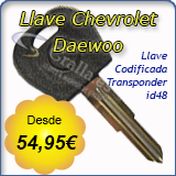 Llave Codificada con Transponder id46