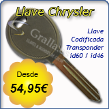 Llave Codificada para Chrysler