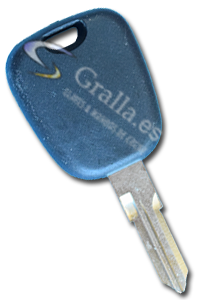 Llave codificada Dacia