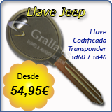 Llave Codificada Jeep