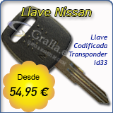Oferta en llaves Nissan