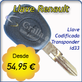 Oferta en llaves Renault