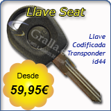Llave Codificada Seat