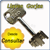 Llaves seguridad gorjas