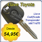 Llave Codificada Toyota