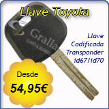 Llave Codificada Toyota