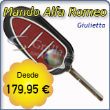 Llave con mando Alfa Romeo Giulietta