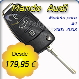 Llave Audi A4 con Mando