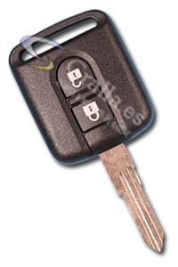 Mando Nissan Micra, Note y Qashqai 2 botones