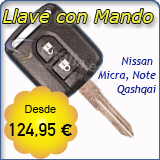 Mando Nissan Micra, Qashqai
