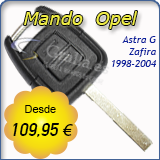 Llave con Mando Opel Astra y Zafira