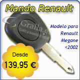 Llave con Mando Renault Megane