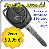 Llave con mando Suzuki Swift
