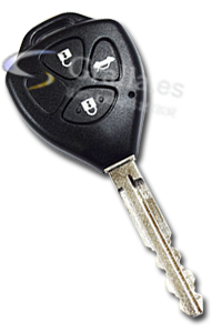 Mando Toyota 3 botones