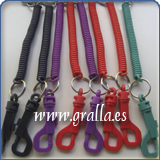 Mosquetones Pl&aacute;stico