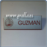 Placa Imperdible  con Logotipo