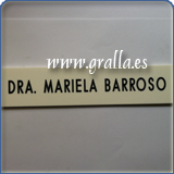 Placa Puerta M&eacute;dico