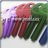 Llaves de colores