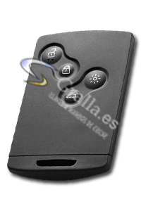 Tarjeta Renault 4 botones